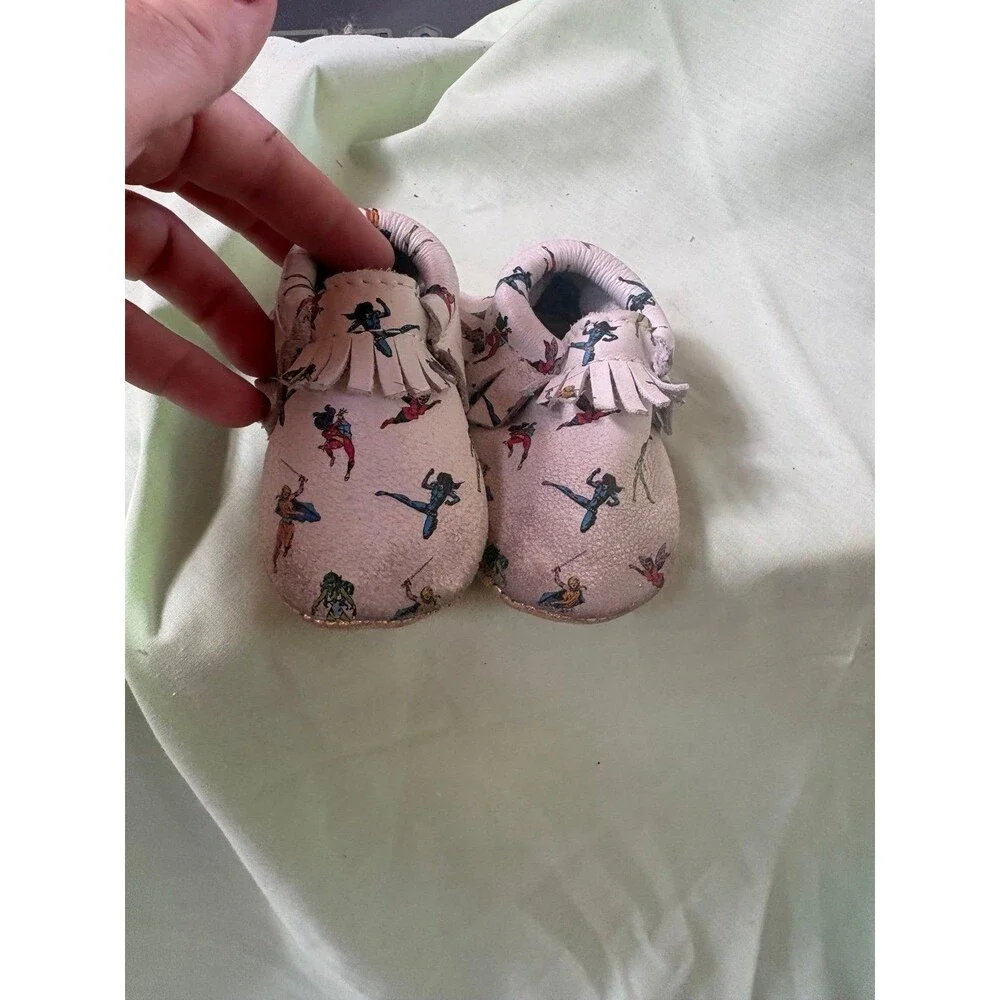 Freshly picked size 2 baby marvel moccasin shoes